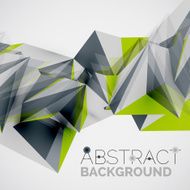 Geometric shapes in the air Vector abstract background N502