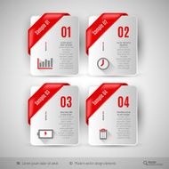 Business infographics template for web design N32