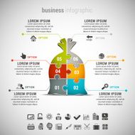 business infographic N498