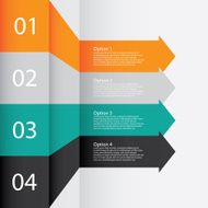 Options - vector banner N5
