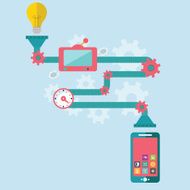 App development for mobile phone - programming and creating application