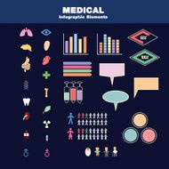 Medical infographic elements N14