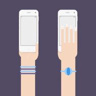 Business hands gestures design elements isolated N26