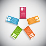 Infographic Template for Business Vector Illustration N9