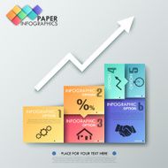 Modern infographics options banner N697