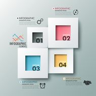 Modern infographic option banner N82