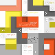 Infographic Template With Place For Your Content Vector Illustration Eps