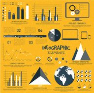 Set of creative business infographic elements N2