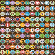 Big set of various financial service items N7