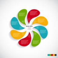 Infographic Templates for Business Vector Illustration N1696