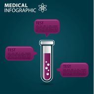 Medical and science infographic