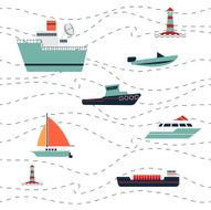 pattern ships range N2