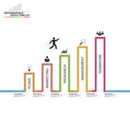 Infographics vector design template N367