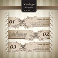 Vintage style Bar Graph N2