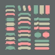 Vector set of design elements N13