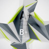 Geometric shapes in the air Vector abstract background N506
