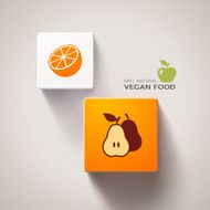 Vegan food concept