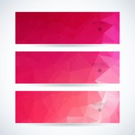 Pink vector template N23