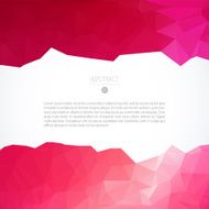 Pink vector template N26