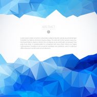 Blue vector template N66