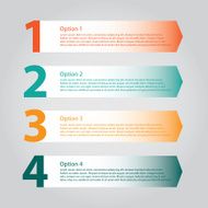 Options - vector banner N6