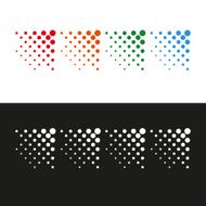 basic four dotted arrows design