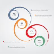 Infographic design template Vector illustration N61