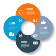 Modern Circle Infographics N22