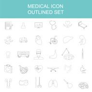 Medical and healthcare icon set N4