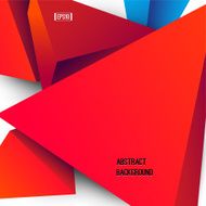 Abstract geometrical element Modern banner Vector background