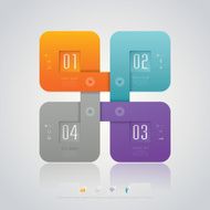 Infographics vector design template N370