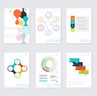 Set of Timeline Infographic Design Templates N28