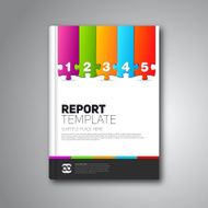 Modern Vector abstract brochure N7