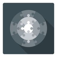 Round puzzle - 13 parts N2