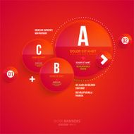 Abstract infografics design N49