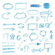 hand-drawn design elements N9