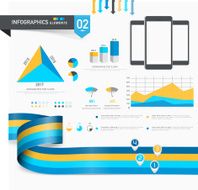 Set of creative business infographic elements N3