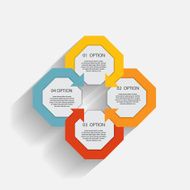 Infographic Templates for Business Vector Illustration N1712