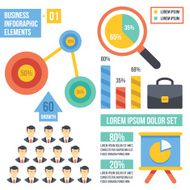 Vintage infographics elements Set 1