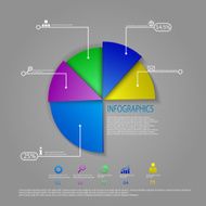 Info Graphic Colorful Diagram
