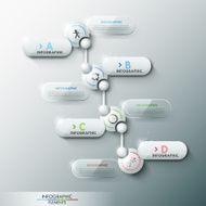 Modern infographic option banner N83