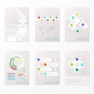 Set of Timeline Infographic Design Templates N30