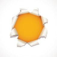 Torn Paper with space for text