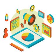 isometric background seo optimization N5