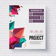 Presentation brochure template