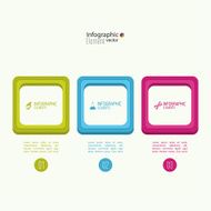 Comparative chart with templates for presentation N52
