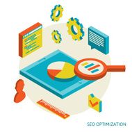 isometric background seo optimization N6