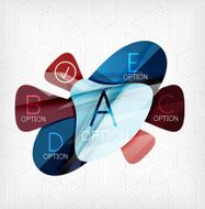 Infographic abstract background N186