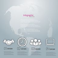 Business infographic design N459