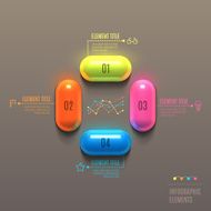 Business Infographics capsule concept N7